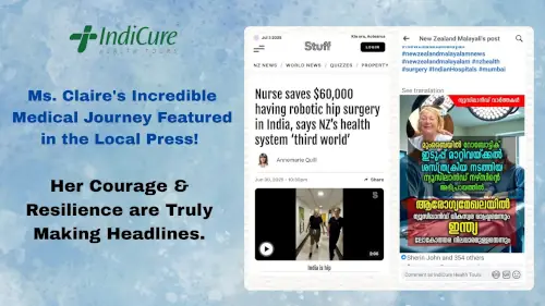 Ms. Claire's Incredible Medical Journey Featured in the Local New Zealand Press!